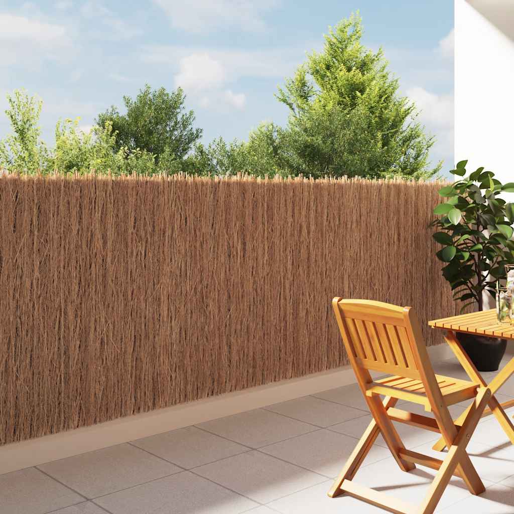 vidaXL Reisigzaun 600x100 cm