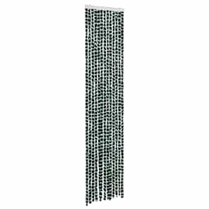 vidaXL putukakardin roheline ja valge, 56 x 185 cm &scaron;enill