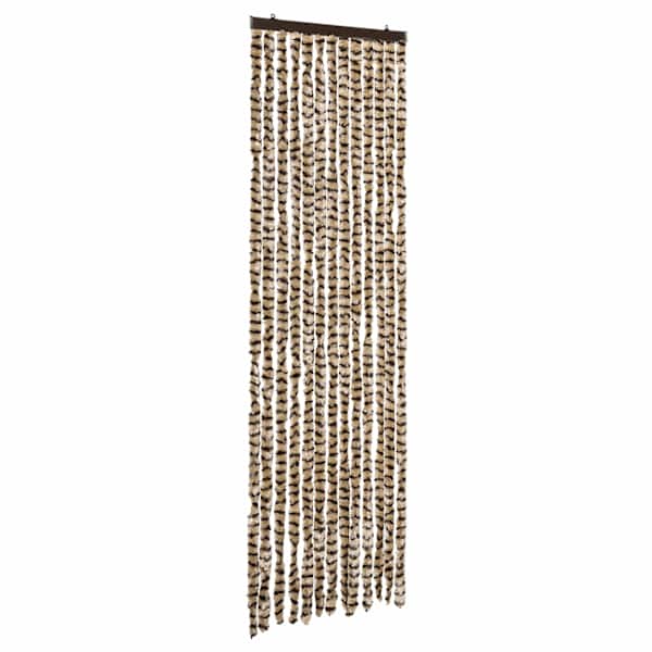 vidaXL putukakardin beež ja pruun 56 x 185 cm &scaron;enill