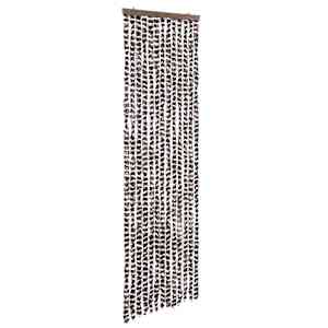 vidaXL putukakardin pruun ja valge, 56 x 185 cm &scaron;enill