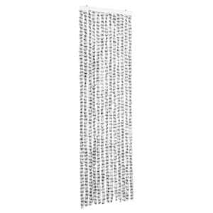 vidaXL putukakardin hele- ja tumehall, 56 x 185 cm, &scaron;enill