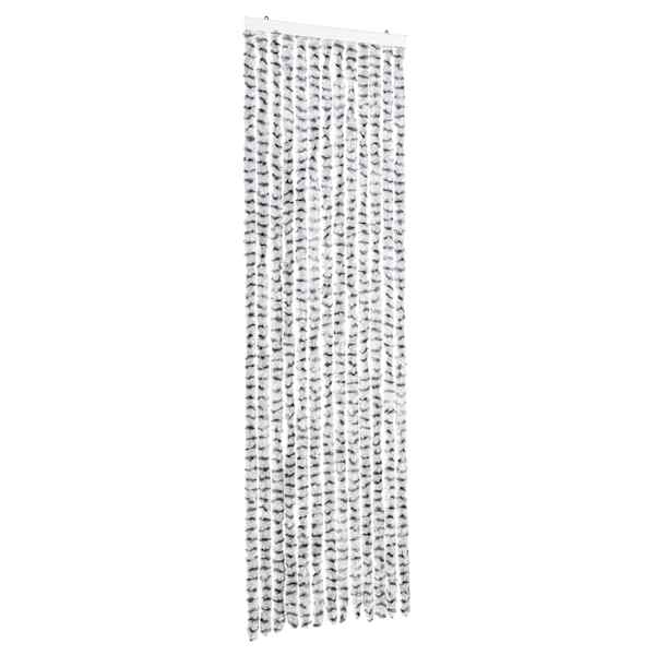 vidaXL putukakardin hele- ja tumehall, 56 x 185 cm, &scaron;enill