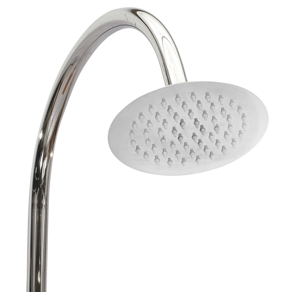 Douche De Jardin 75x75x210 Cm Bois De Teck Solide VidaXL 19 width=274