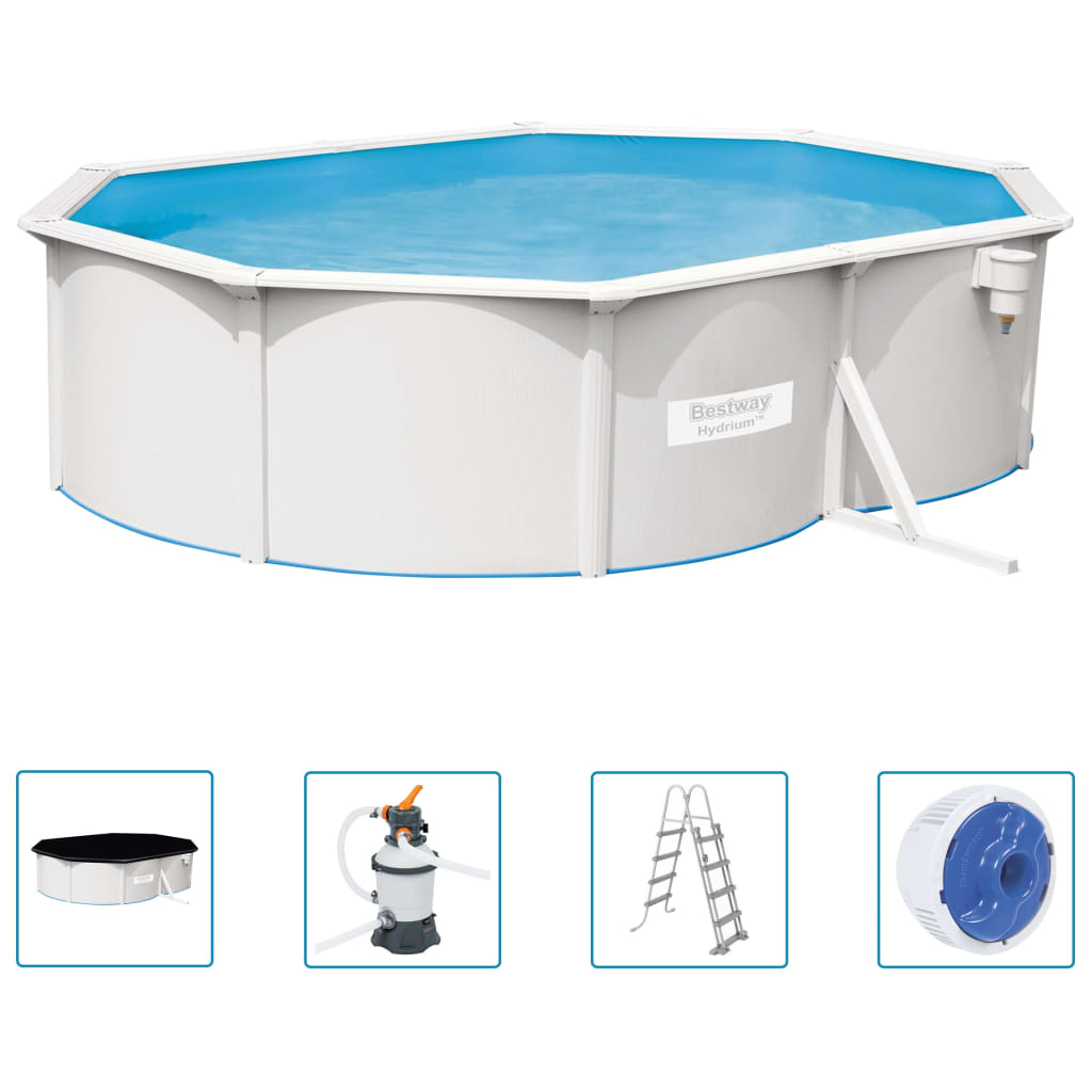 Bestway Set de piscină Hydrium, 500x360x120 cm