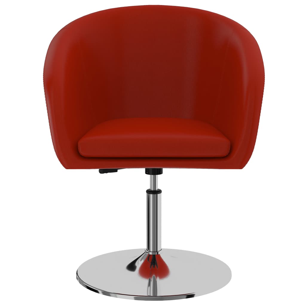

vidaXL Eetkamerstoelen 2 st kunstleer rood