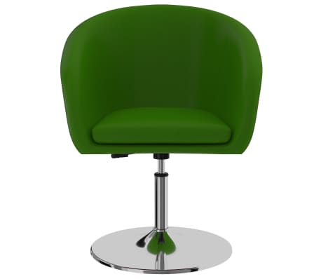 vidaXL Esszimmerstühle 2 Stk. Grün Kunstleder
