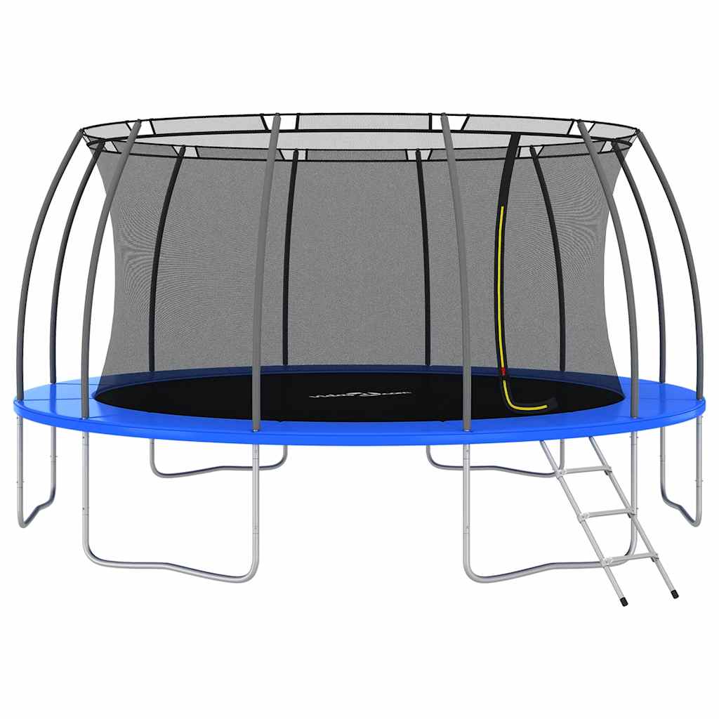 vidaXL Trampolin-Set Rund 488x90 cm 150 kg