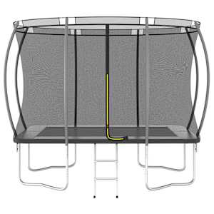 vidaXL Σετ Τραμπολίνου Ορθογώνιο 274 x 183 x 76 εκ. 150 κ.