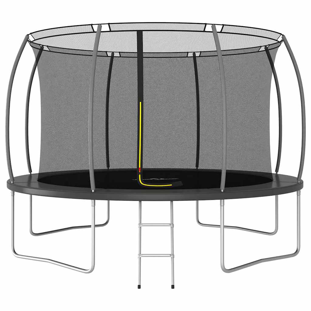 vidaXL Trampolineset rond 150 kg 366x80 cm