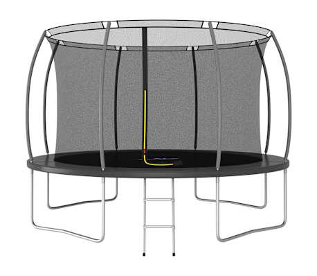 vidaXL Trampolineset rond 150 kg 366x80 cm