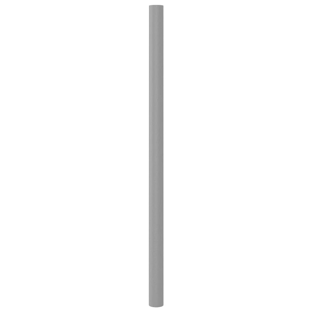 Manșoane din spumă stâlp trambulină, 12 buc., gri, 92,5 cm