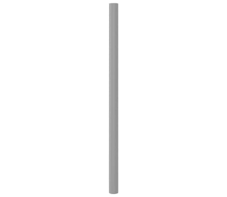 vidaXL Пяна за стълб на батут 12 бр 92,5 см сива