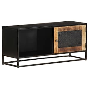 vidaXL telerikapp, 90 x 30 x 40 cm, t&ouml;&ouml;tlemata mangopuit