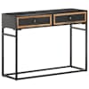 vidaXL konsoollaud 100 x 35 x 75 cm, mangopuit
