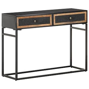 vidaXL konsoollaud 100 x 35 x 75 cm, mangopuit