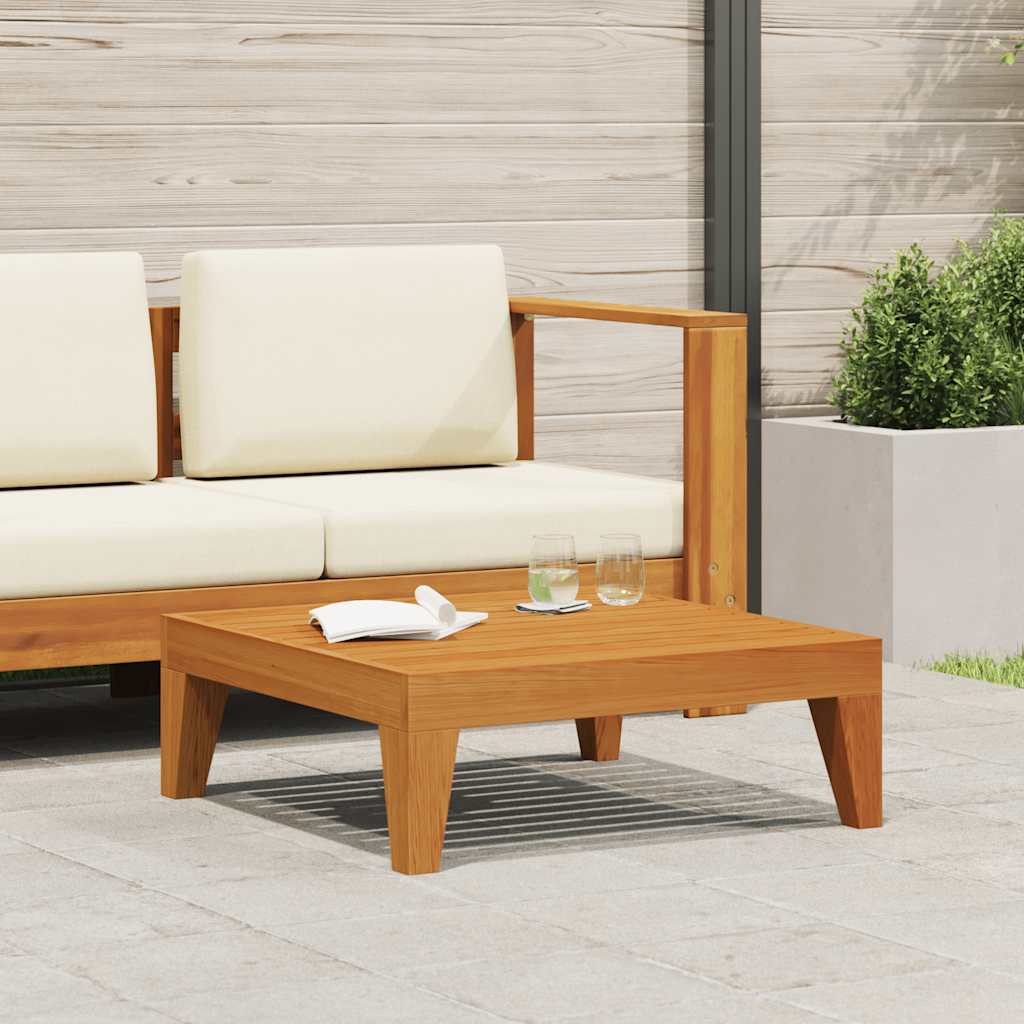 vidaXL Gartentisch 68,5x68,5x24 cm Akazie Massivholz