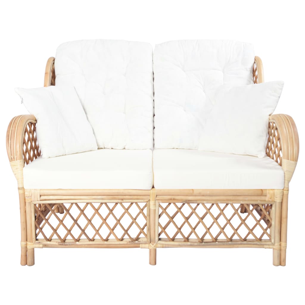 Thumbnail - vidaXL 2-Sitzer-Sofa Rattan
