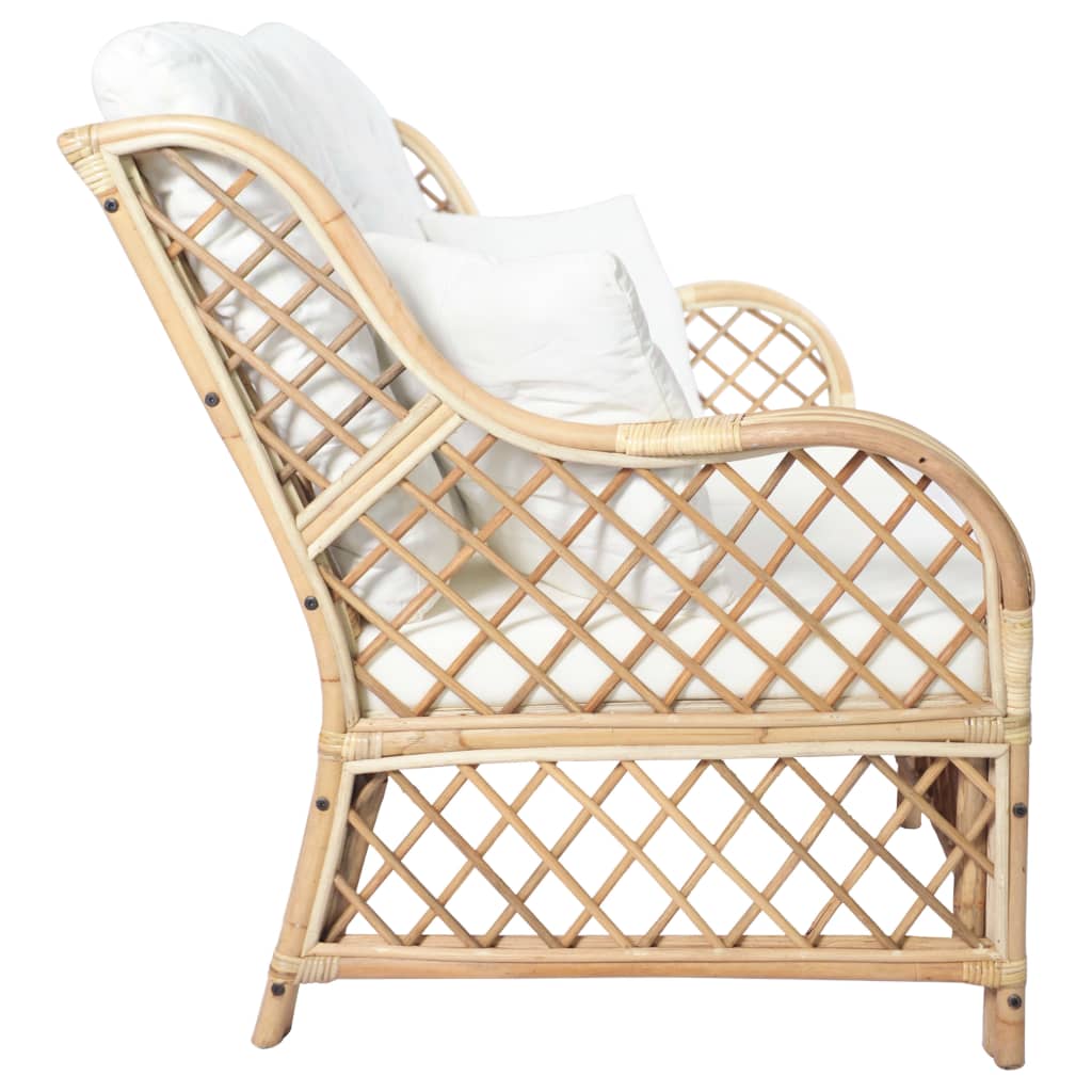 Thumbnail - vidaXL 2-Sitzer-Sofa Rattan