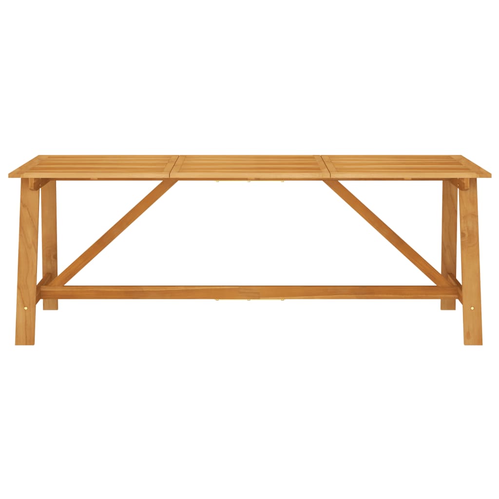 

vidaXL Tuintafel 206x100x74 cm massief acaciahout