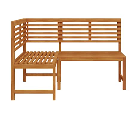 vidaXL GartenEckbank 140 cm Massivholz Akazie im vidaXL vidaXL.ch