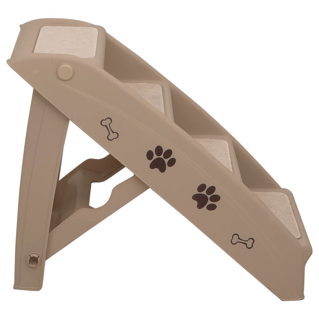 Scala Pieghevole Per Cani Marrone 62x40x49,5 Cm VidaXL 15 width=274
