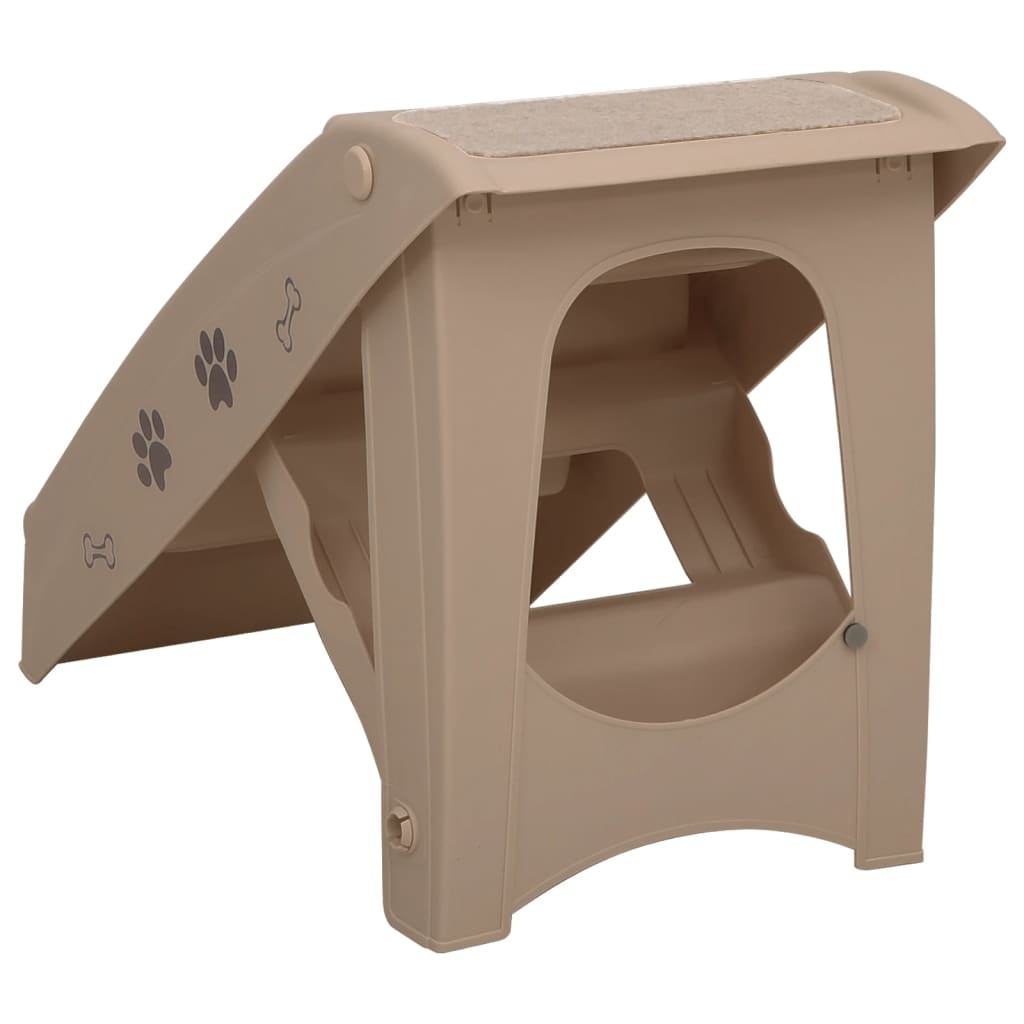 Scala Pieghevole Per Cani Marrone 62x40x49,5 Cm VidaXL 16 width=274