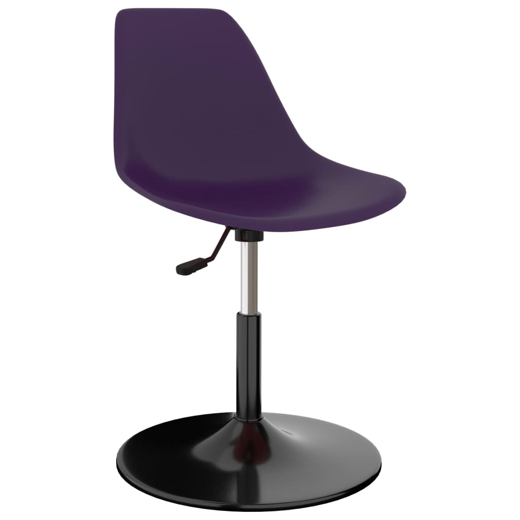 vidaXL Chaises à manger pivotantes lot de 4 Lilas PP