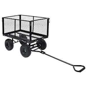 vidaXL aia k&auml;sik&auml;ru, must, 350 kg