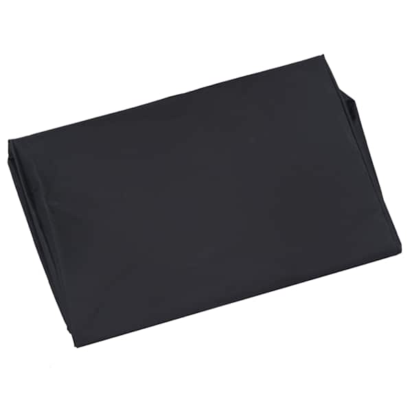 vidaXL aiak&auml;ru vooder, must, 81x41x21 cm, kangast