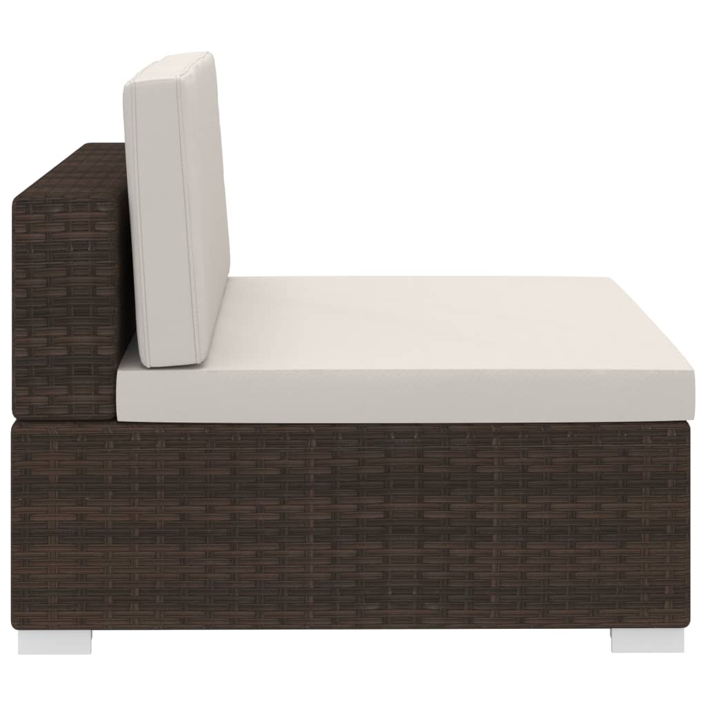 Patio Sofa Set Set of 3 Modular Patio Sofa Set Rectangular - Image 5