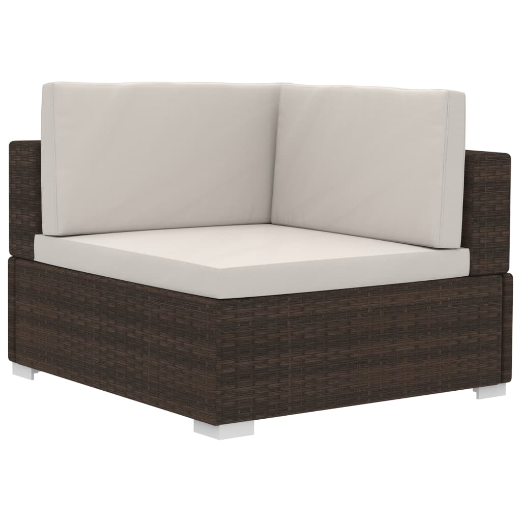 Patio Sofa Set Set of 3 Modular Patio Sofa Set Rectangular - Image 7