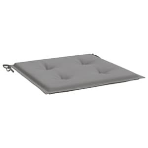 Podušky na zahradní židli 2 ks šedé 40x40x4 cm látka oxford - obrázek 5
