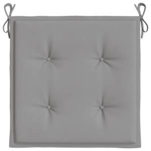 Podušky na zahradní židli 2 ks šedé 40x40x4 cm látka oxford - obrázek 6