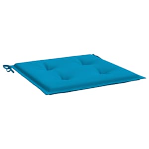 Podušky na zahradní židli 2 ks modré 40x40x4 cm látka oxford - obrázek 5