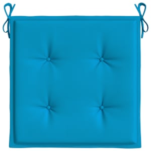 Podušky na zahradní židli 6 ks modré 40x40x4 cm látka oxford - obrázek 6