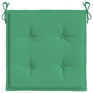 Podušky na zahradní židli 2 ks zelené 40x40x4 cm látka oxford - obrázek 6