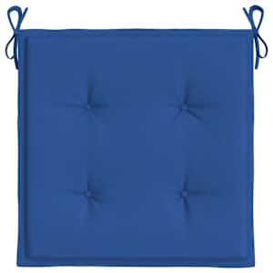 Podušky na zahradní židli 2 ks královsky modré 40x40x4cm oxford - obrázek 6