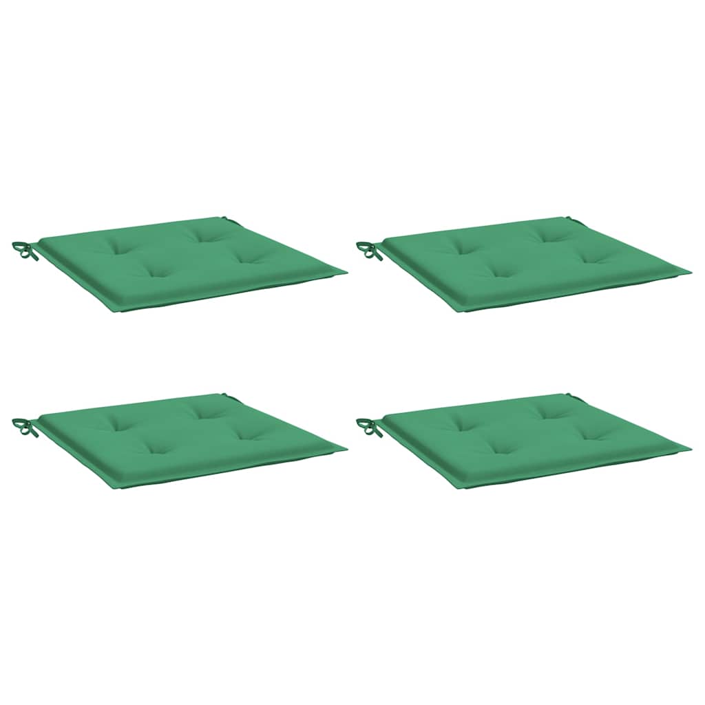 vidaXL Tuinstoelkussens 4 st 50x50x3 cm oxford stof groen, foto 4