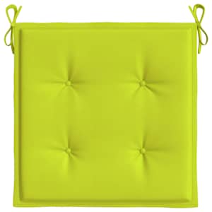 Podušky na zahradní židli 6 ks jasně zelené 50x50x3 cm oxford - obrázek 4