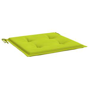 Podušky na zahradní židli 6 ks jasně zelené 50x50x3 cm oxford - obrázek 5
