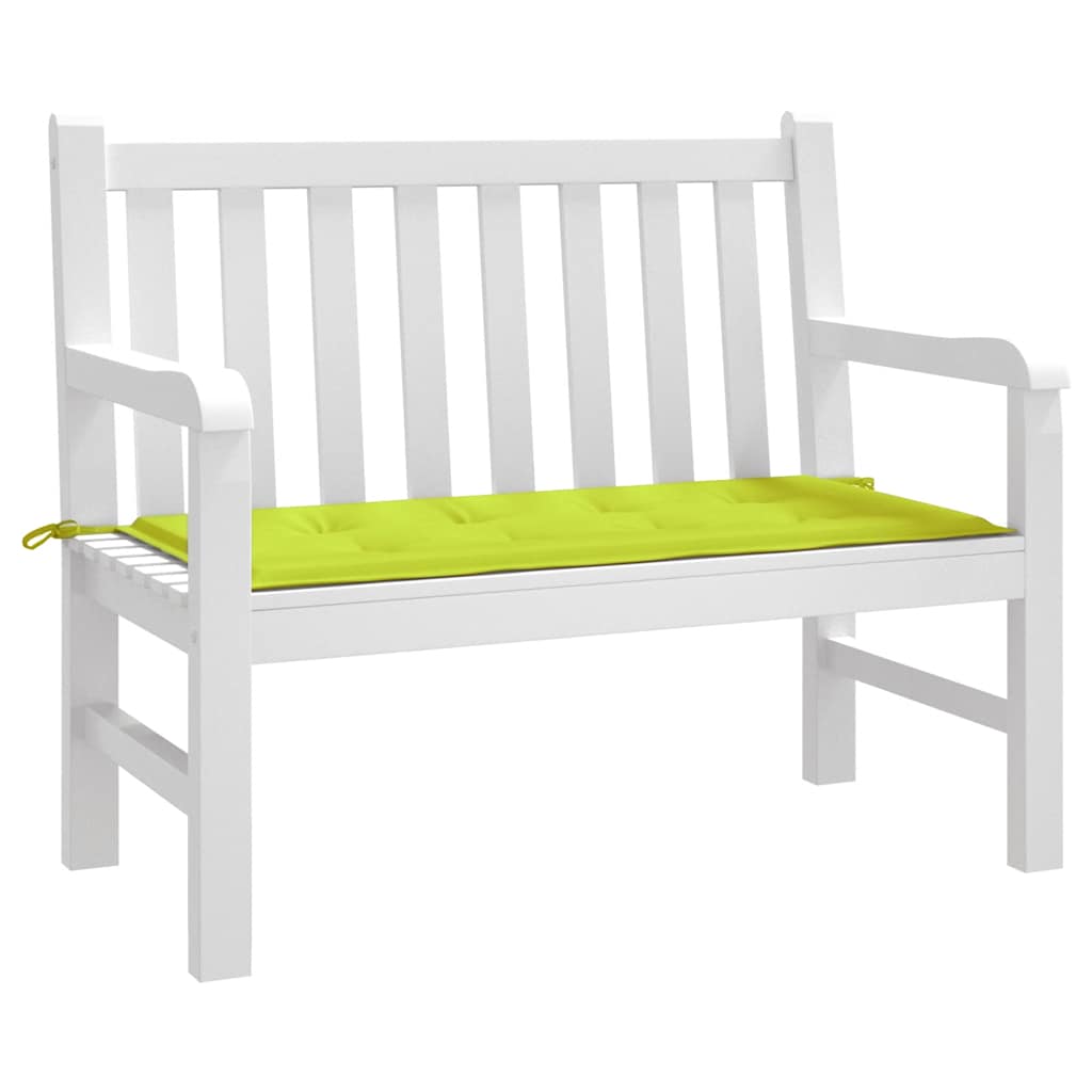 vidaXL Tuinbankkussen 120x50x4 cm oxford stof felgroen afbeelding