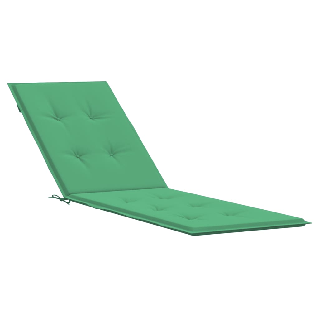 Terasos kėdės pagalvėlė, žalios spalvos, (75+105)x50x4cm | Stepinfit