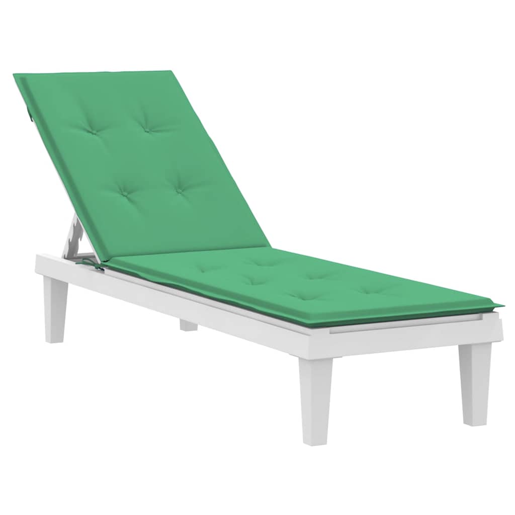 

vidaXL Terrasstoelkussen (75+105)x50x3 cm groen