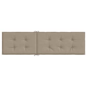 Poduška na polohovací židli taupe (75+105) x 50 x 4 cm - obrázek 5