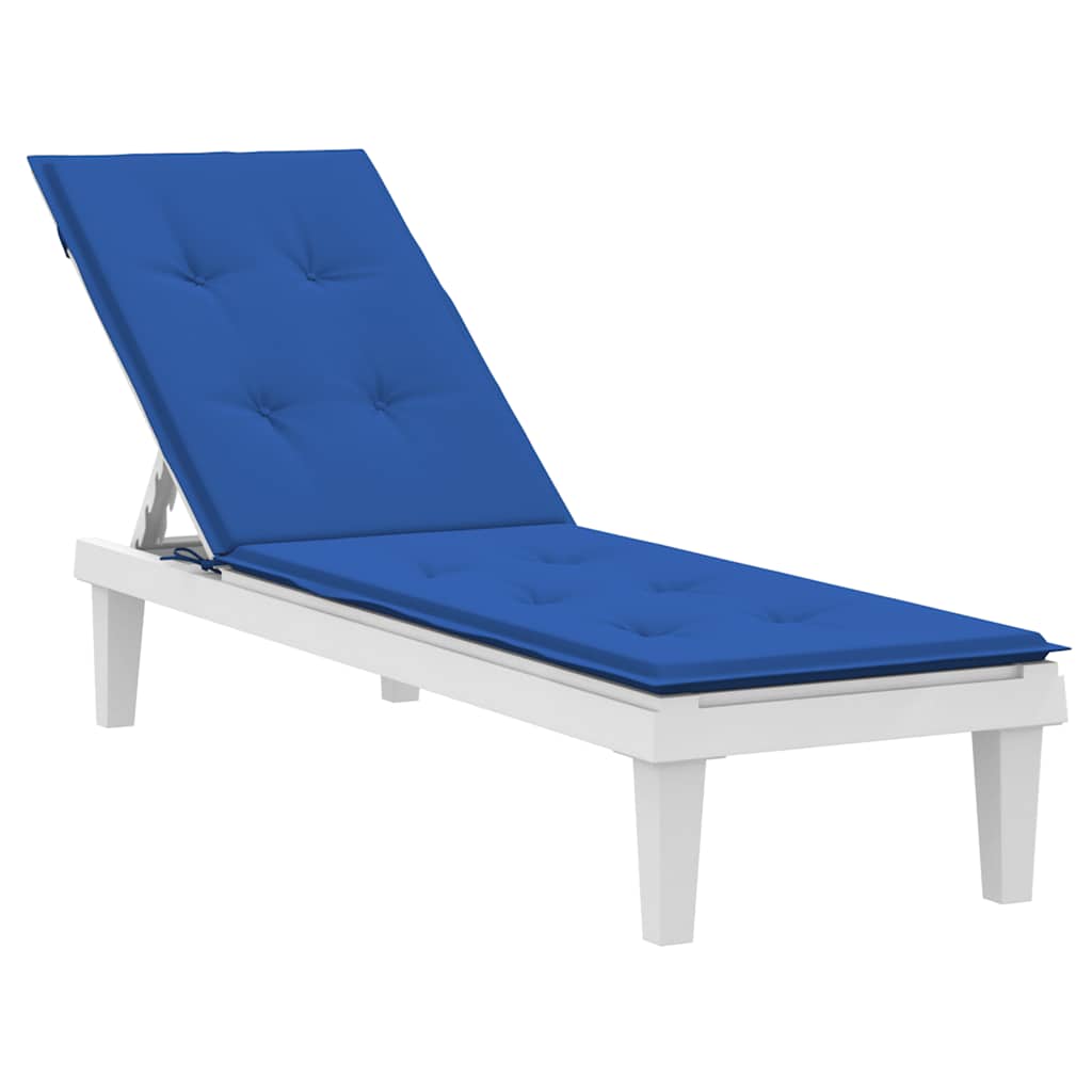 

vidaXL Terrasstoelkussen (75+105)x50x3 cm koningsblauw
