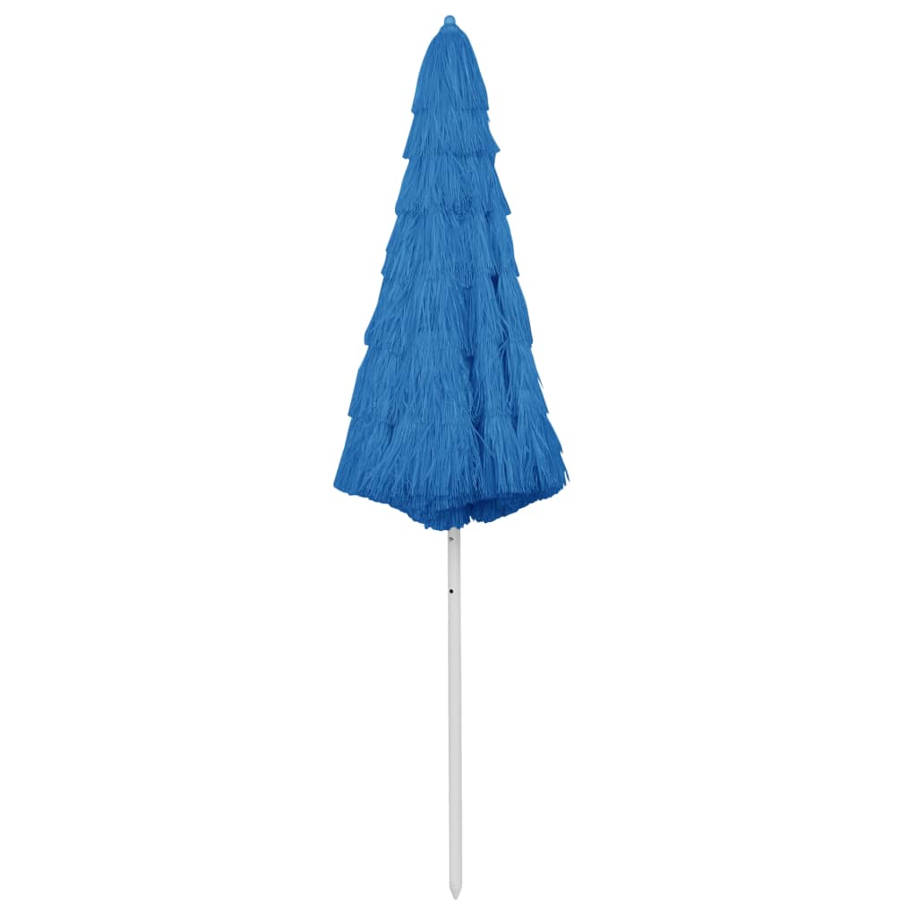 vidaXL Strandparasol Hawaï 300 cm blauw afbeelding