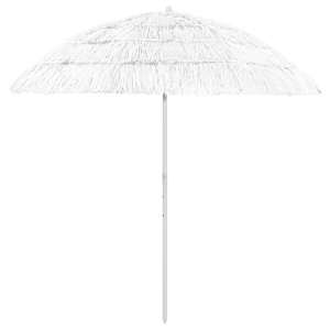 Plážový slunečník Hawaii bílý 240 cm - obrázek 1