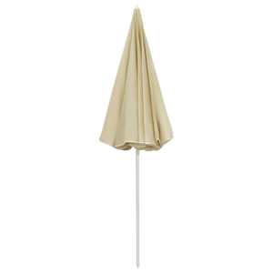 Plážový slunečník pískově žlutý 240 cm - obrázek 4