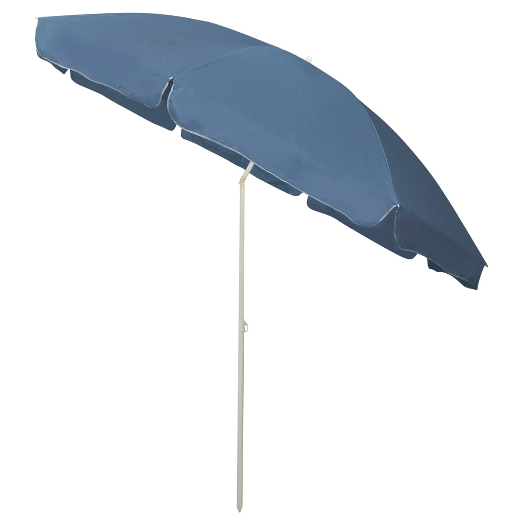 Thumbnail - vidaXL Strandschirm Blau 300 cm