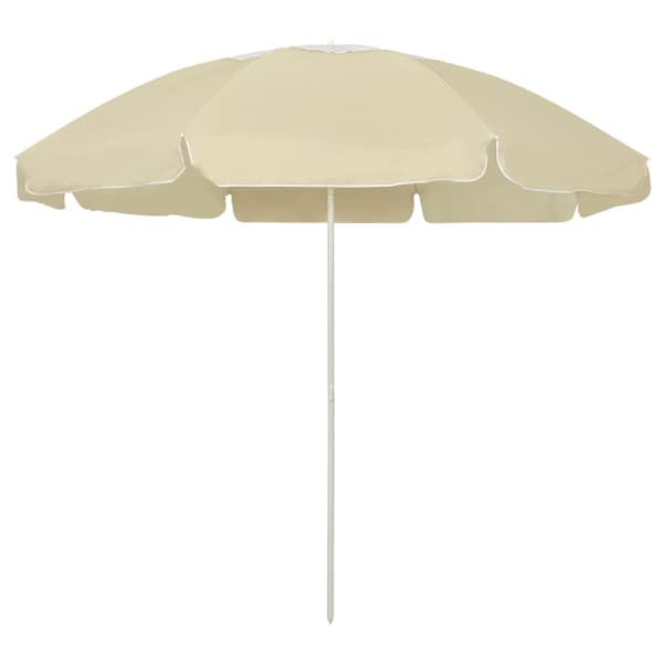 vidaXL ranna p&auml;ikesevari, kollane, 240 cm